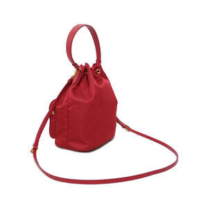 Prada Bag Black Shoulder Bucket Duet 2way